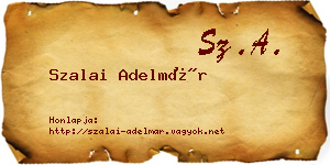 Szalai Adelmár névjegykártya